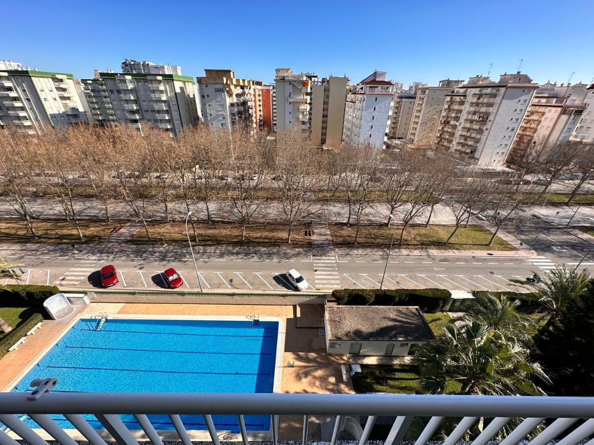 Precioso Apartamento Con Piscina Playa de Gandia Exteriör bild